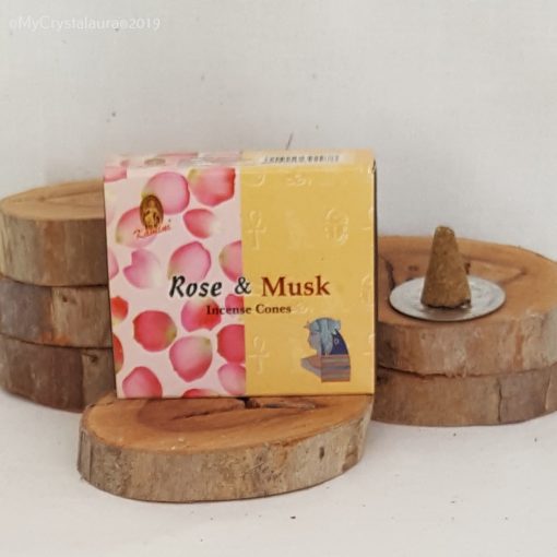Rose & Musk Incense Cones